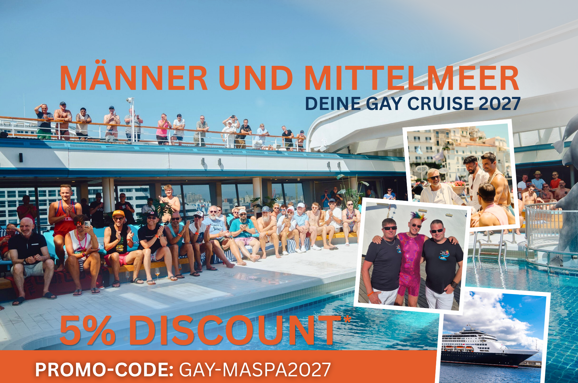 Gay Kreuzfahrt Oktober 2027